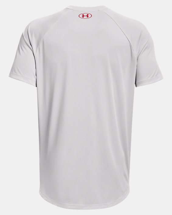 Men's UA Velocity 21230 T-Shirt, Gray, pdpMainDesktop image number 5